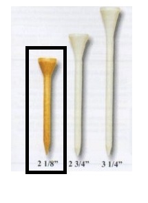 Golf Tees 2 1/8" (10K per box)