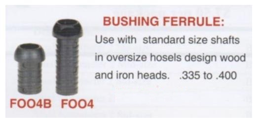 .400 To .335 Bushing Ferrule