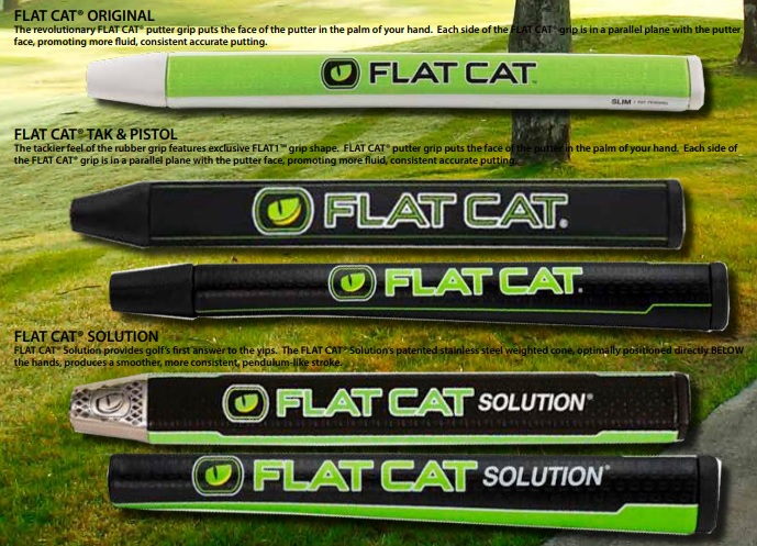 Flat Cat Putter Grips - Click Image to Close