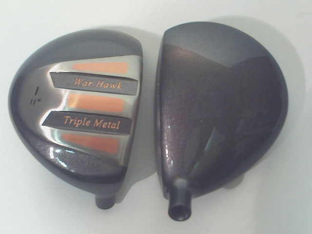 War Hawk Triple Metal Driver Head