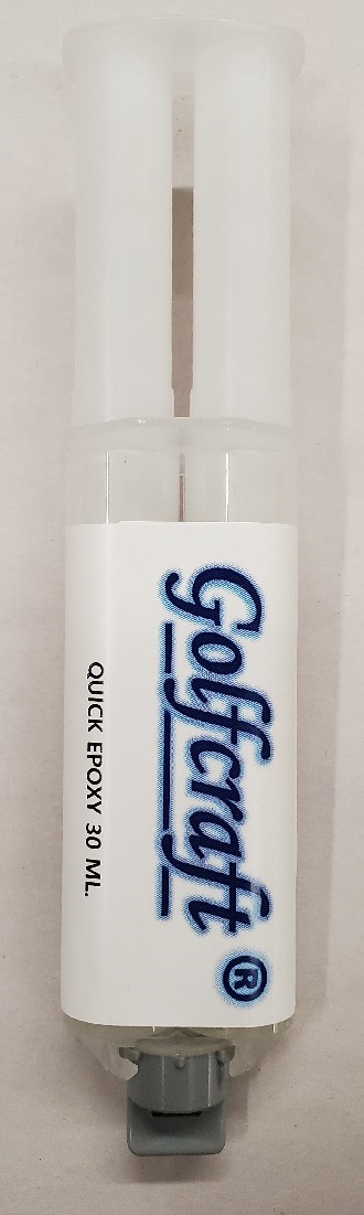 Ultra Cure (dry in 5 play in 10) Golf Club Epoxy - Click Image to Close